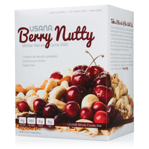 USANA MySmartBar Berry Nutty - Barre Protéinée